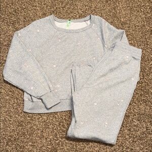 Gray and Pink Heart set